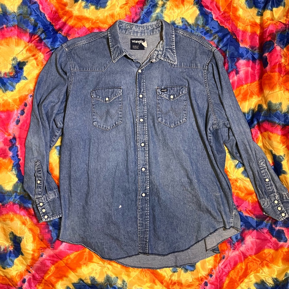 Men’s wrangler demon shirt Big and tall XL